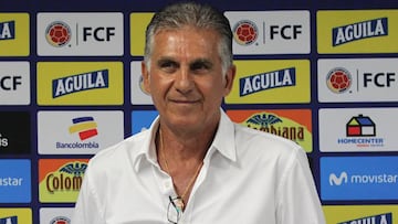 Carlos Queiroz, t&eacute;cnico de la Selecci&oacute;n Colombia