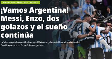 Argentina renace y el planeta toma nota