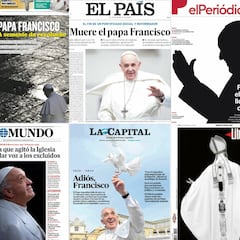 Las portadas de todo el mundo lloran la muerte del papa Francisco