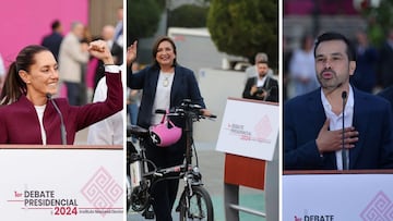 Primer Debate Presidencial 2024: conoce las propuestas de Sheinbaum, Gálvez y Máynez | Elecciones en México