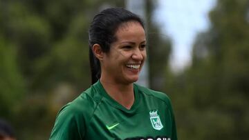 Lady Andrade, jugadora de Nacional y Selección Colombia