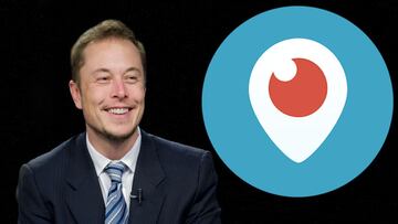 Elon Musk hace un video en directo Twitter usando el viejo código de Periscope