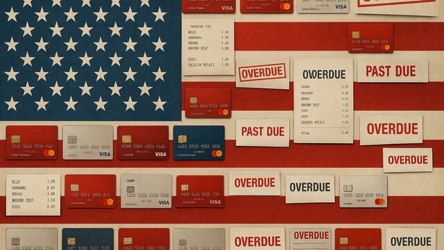 Borrowing trends in America are shifting in ways that have economists raising red flags about financial strain and rising delinquencies.
