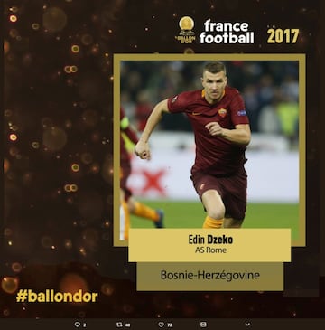 La clasificación del Balón de Oro en imágenes