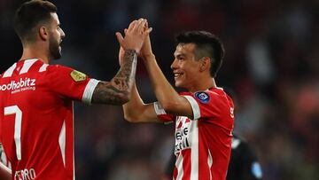 Hirving Lozano, nuevo goleador mexicano de la Eredivisie