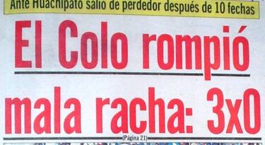 Colo Colo iguala su peor racha de la historia tras el empate