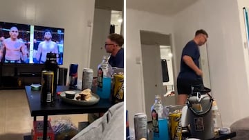 UFC fan smashes TV after Alex Pereira’s shocking defeat