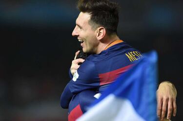 Messi sí aparece en las finales: 23 goles en 27 con el Barça