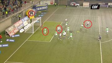 La insólita explicación de Osses por gol anulado a Palestino