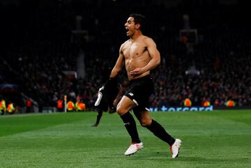 0-2. Ben Yedder celebró elsegundo gol.