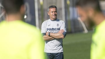 Escribá, entrenador del Villarreal.
