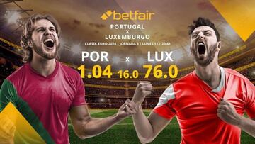 Portugal vs. Luxemburgo: horario, TV, estadísticas, clasificación y pronósticos