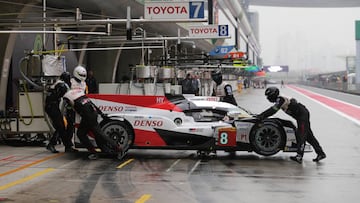 El Toyota de Alonso en las 6 Horas de Shangh&aacute;i. 
 