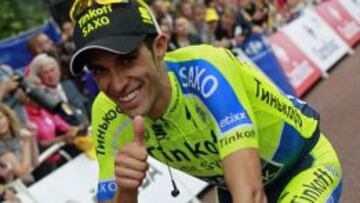 Contador: "Era importante entrar adelante para ganar posiciones"
