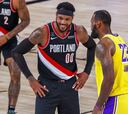 Resumen, resultado y estadísticas del Lakers-Blazers, NBA (131-122)