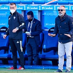 Cervera: "El punto es bueno porque no hemos tirado a gol"