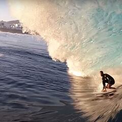 Canarias tiene una ola idéntica a la más famosa del mundo
