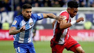 El Málaga se estrella contra el Girona y se hunde como colista