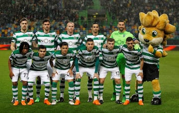 Equipo del Sporting de Portugal.