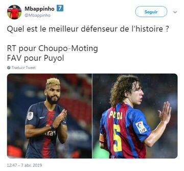 La acción de Choupo-Moting protagonista de los memes en Francia