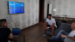 Musacchio repasa conceptos juego con Jorge Sampaoli