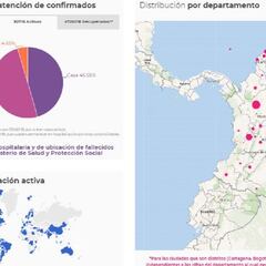 Mapa de casos y muertes por coronavirus por departamentos en Colombia: hoy, 26 de agosto