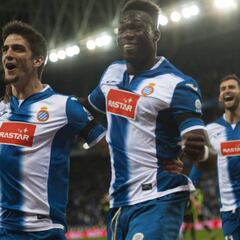 Caicedo y Baptistao elevan al Espanyol y Diego López vuela