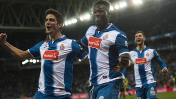 Caicedo y Baptistao elevan al Espanyol y Diego López vuela