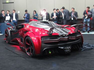 Inferno Exotic, el hipercoche hecho de espuma metálica blindado y ligero a la vez