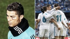 Así fue la cena de Ramos, Marcelo y Modric para animar a Cristiano