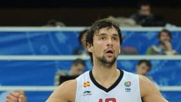 <b>SE LE ESPERA. </b>Llull no está acertado en lo que va de Eurobasket.