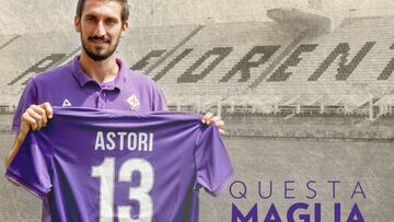 Fiorentina y Cagliari retiran el dorsal 13 en honor a Astori