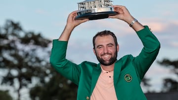 Scheffler claimed the second green jacket of his career on Sunday, finishing four shots ahead of Ludvig Aberg at the August National Golf Club.