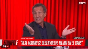Jorge Valdano: “El Madrid en el caos se desenvuelve mejor”