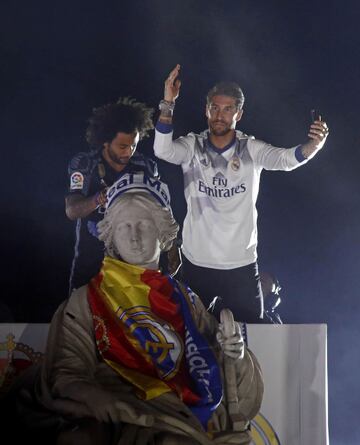 Sergio Ramos y Marcelo.