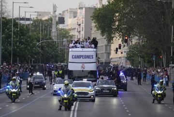 Los jugadores durante la celebración.