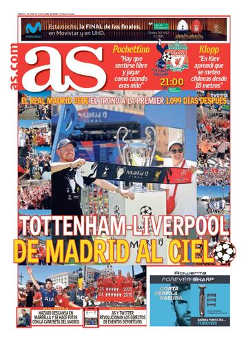 Las portadas de AS de junio