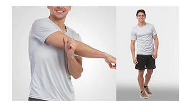 Estas camisetas deportivas transpirables y de secado rápido tienen un 50% de descuento