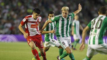 Jonas Martin, durante el partido ante el Espanyol.