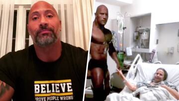 'The Rock' cumplió el sueño de una abuela enferma de cáncer