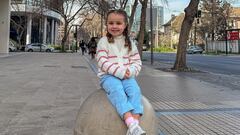 “Quiero vivir aquí ahora”: niña brasileña alucina con Santiago de Chile y se hace viral