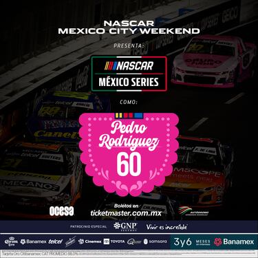 NASCAR revela el nombre de sus carreras en México