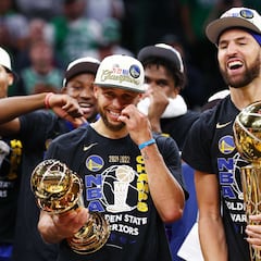 “Forget that, we’re champs!” - Curry on being Finals MVP