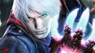 Imagen promocional de Nero en Devil May Cry 4, en la que luce su Devil Bringer.