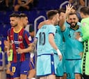 El Levante gana en penaltis al Barça el primer punto de la final