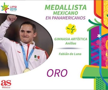 Los mexicanos ganadores del Oro en los Panamericanos 2019