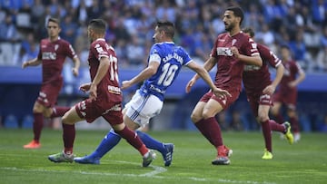 Oviedo y Córdoba exhiben sus fallos en el Carlos Tartiere