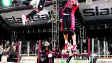 <b>EN FIN DE SEMANA</b> El Slamball, directamente llegado desde Los Ángeles, se puede ver todos los sábados y domingos, a partir de las 09:00 de la mañana, en Cuatro.