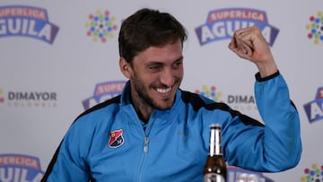 Luis Zubeldía, DT del Medellín.