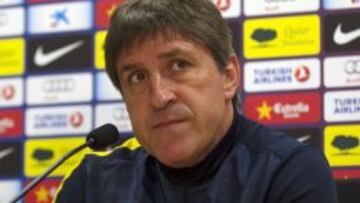 Roura: "Creo que no hay que comparar a Tito con Guardiola"
